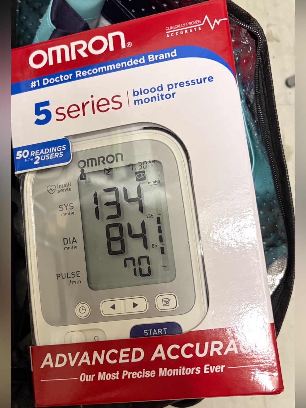 Omron 5 Series Upper Arm Blood Pressure Monitor